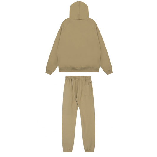 Brown Essentials Tracksuit