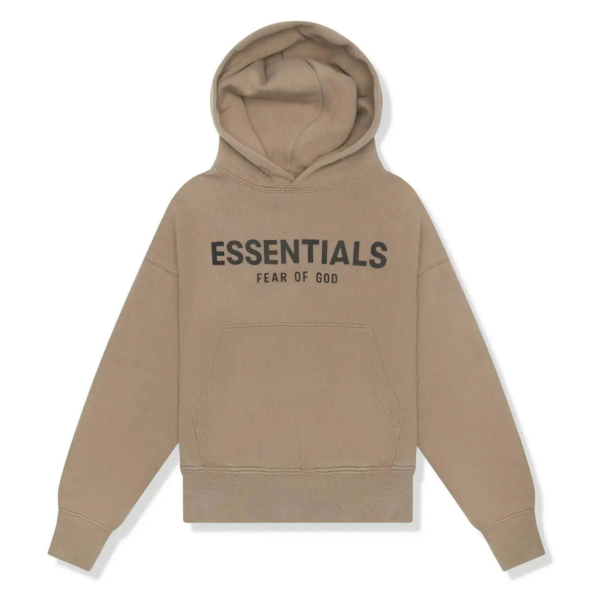 Preloved - Fear Of God Essentials Kids Taupe Hoodie